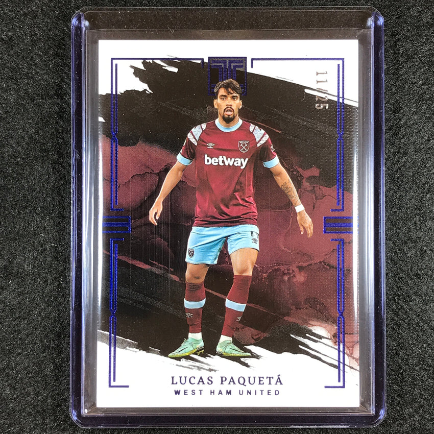 2022-23 Impeccable Epl Lucas Paqueta Base Sapphire 11/25