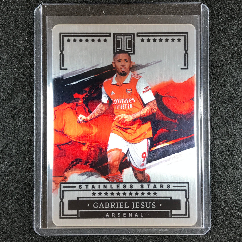 2022-23 Impeccable Epl Gabriel Jesus Stainless Stars Metal Silver 59/71