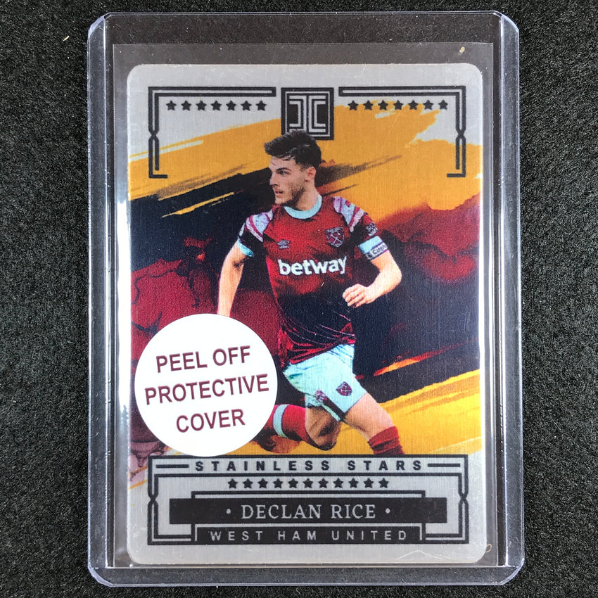 2022-23 Impeccable Epl Declan Rice Stainless Stars Metal Gold 4/10