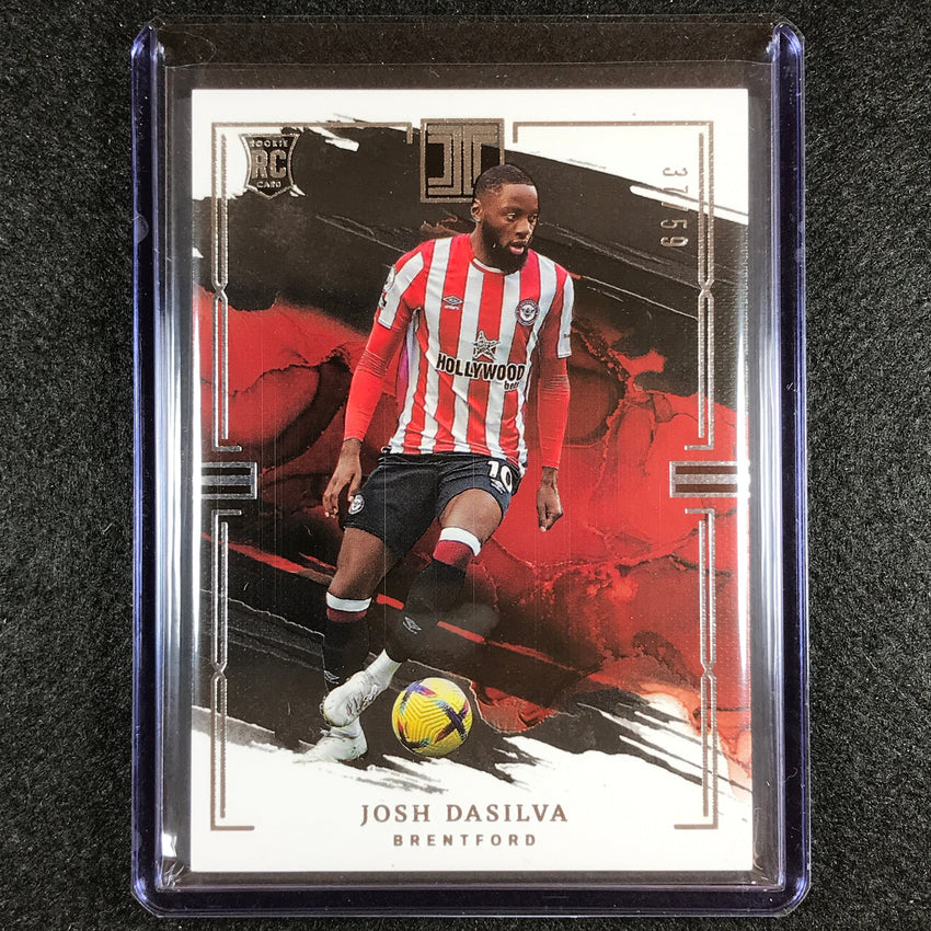 2022-23 Impeccable Epl Josh Dasilva Rookie Base Silver 37/59