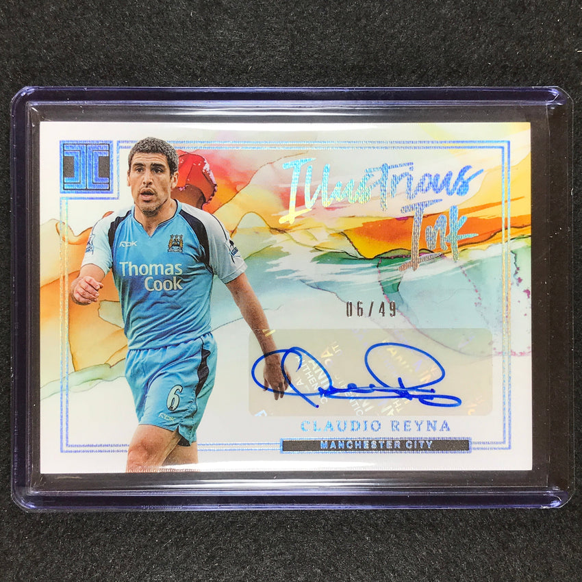 2022-23 Impeccable Epl Claudio Reyna Illustrious Ink Auto Holo Silver 6/49