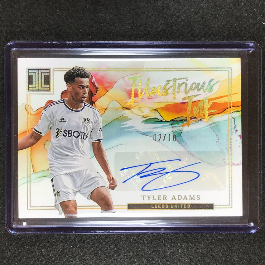 2022-23 Impeccable Epl Tyler Adams Illustrious Ink Auto Holo Gold 2/10