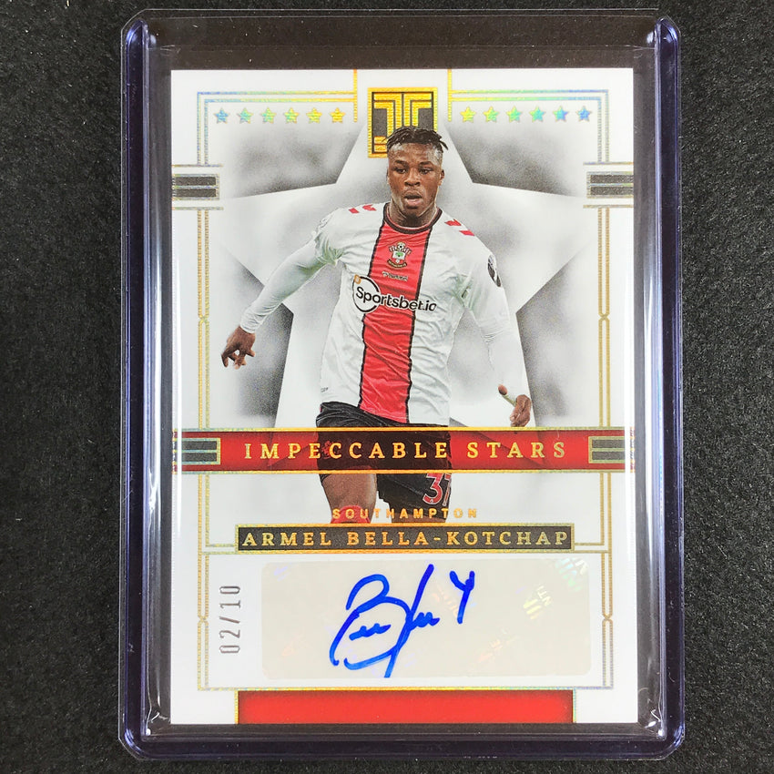 2022-23 Impeccable Epl Armel Bella-kotchap Impeccable Stars Auto Holo Gold 2/10