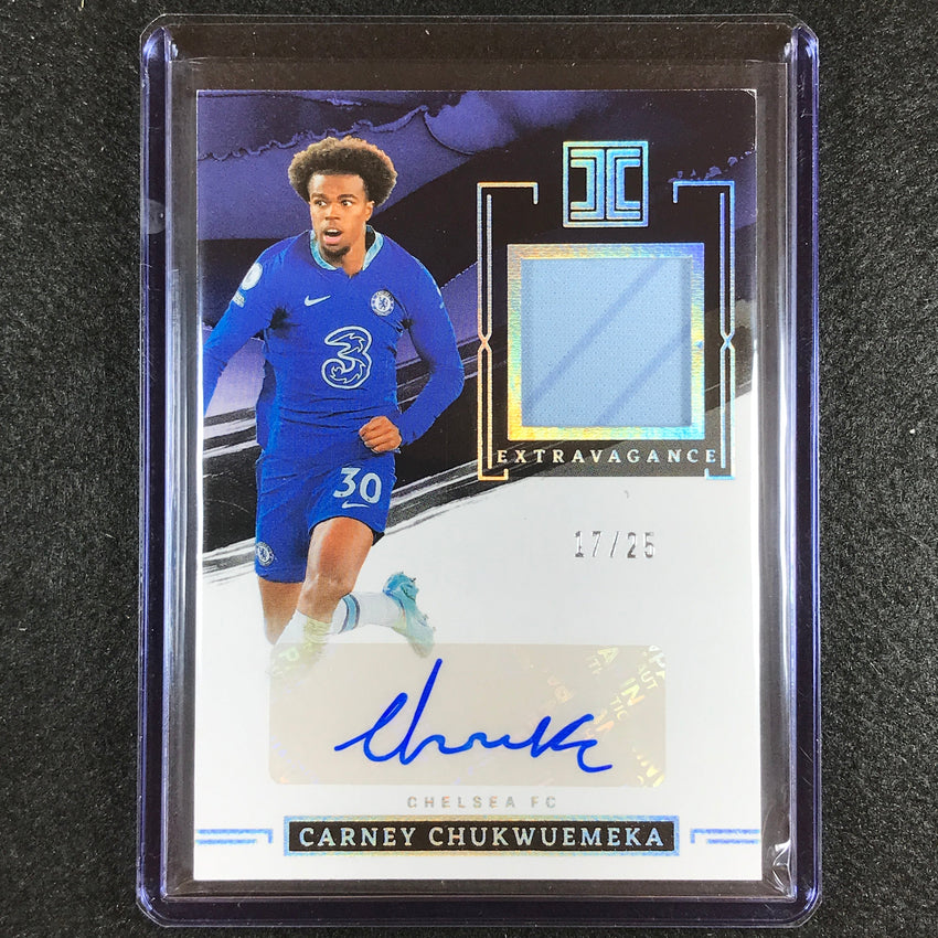 2022-23 Impeccable Epl Carney Chukwuemeka Extravagance Memorabilia Auto 17/25