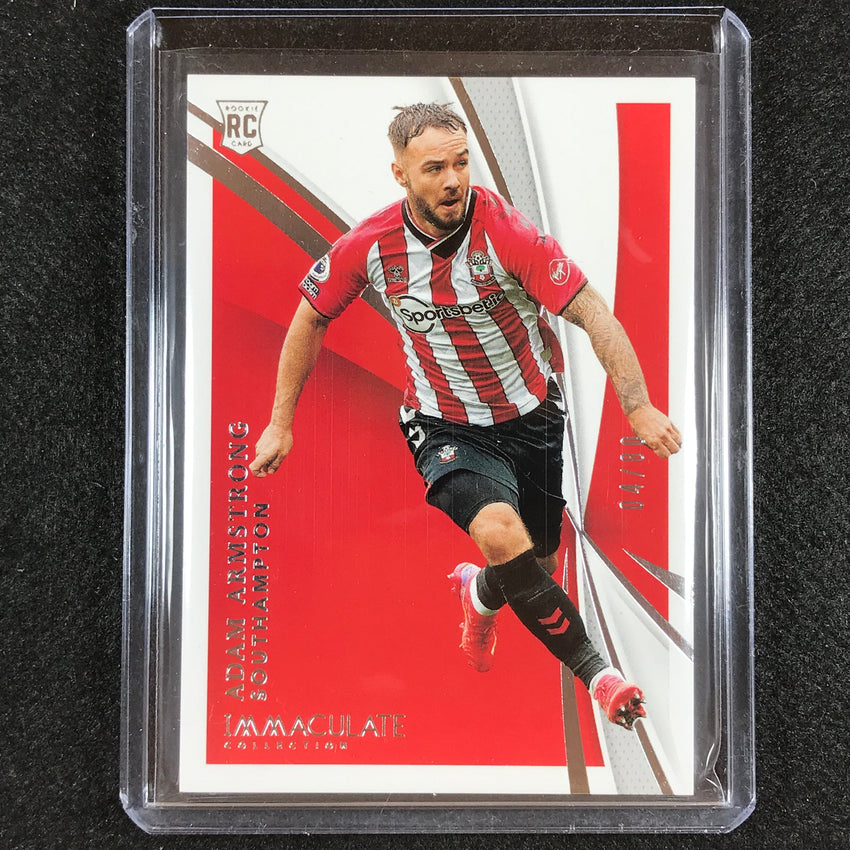 2021 Immaculate Adam Armstrong Rookie Base Silver 4/80