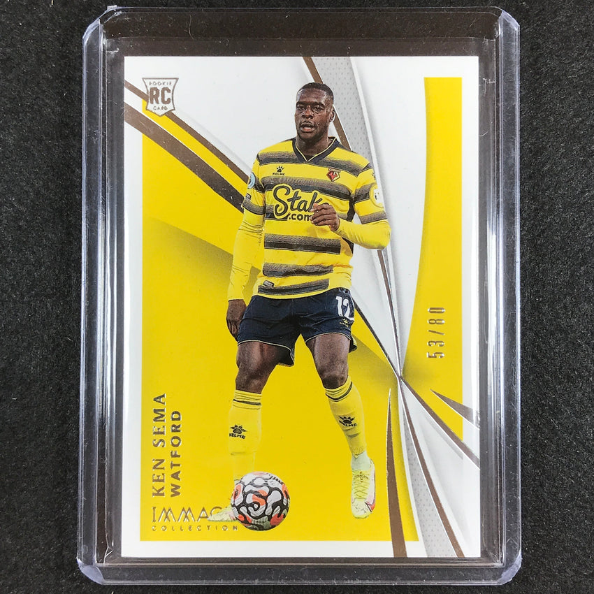 2021 Immaculate Ken Sema Rookie Base Silver 53/80