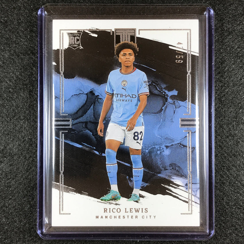 2022-23 Impeccable Epl Rico Lewis Rookie Base Silver 47/59