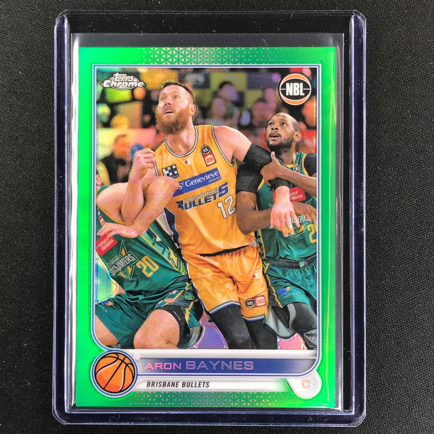 2022-23 Topps Chrome NBL ARON BAYNES Green /99 #11