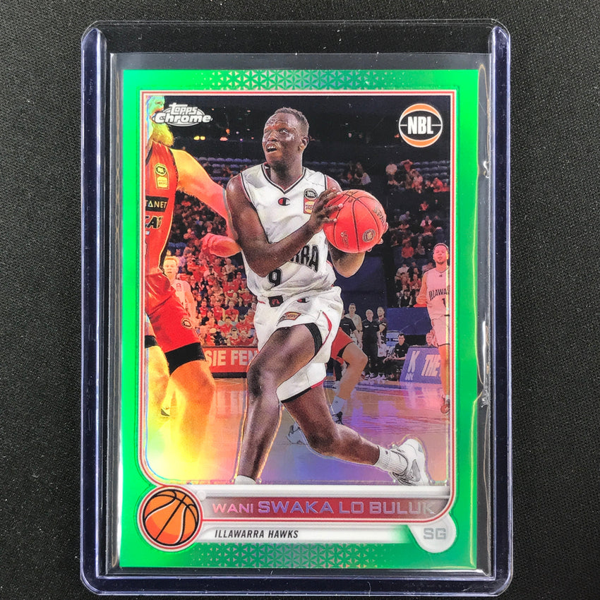 2022-23 Topps Chrome NBL WANI SWAKA LO BULUK Green /99 #40