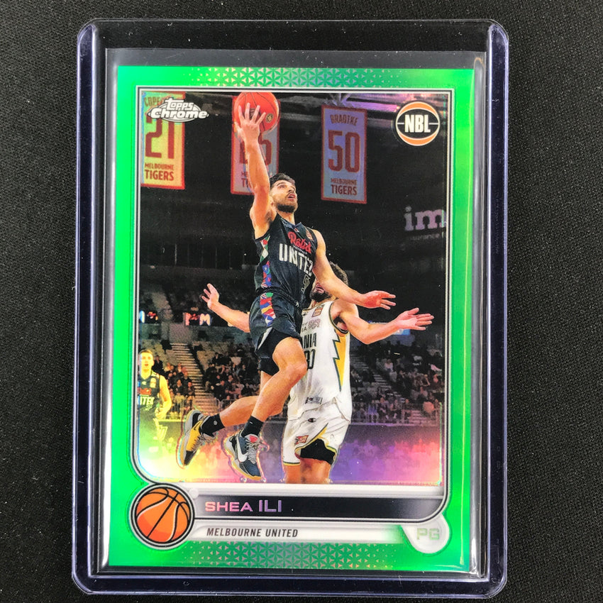 2022-23 Topps Chrome Nbl Shea Ili Green /99 No 45