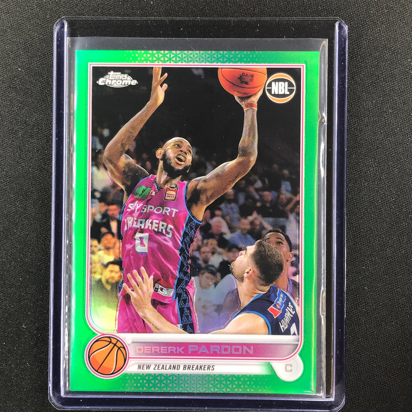 2022-23 Topps Chrome Nbl Dererk Pardon Green /99 No 59