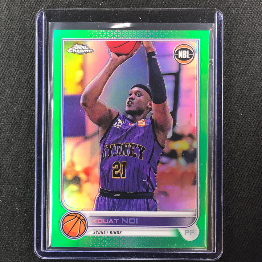 2022-23 Topps Chrome Nbl Kouat Noi Green /99 No 86