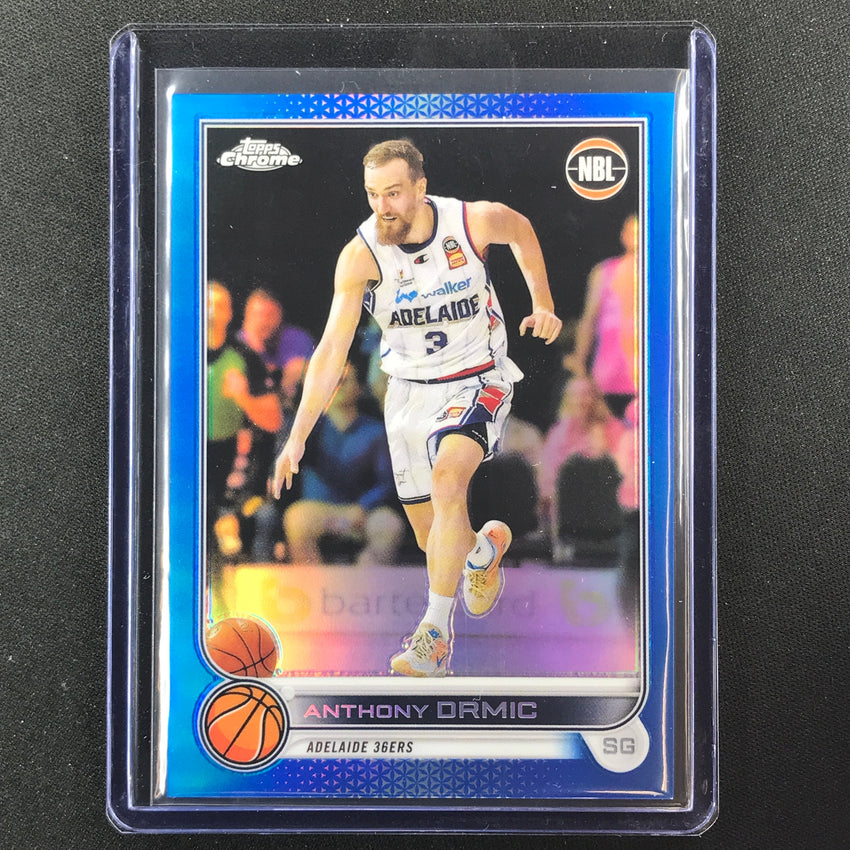 2022-23 Topps Chrome Nbl Anthony Drmic Blue /75 No 3