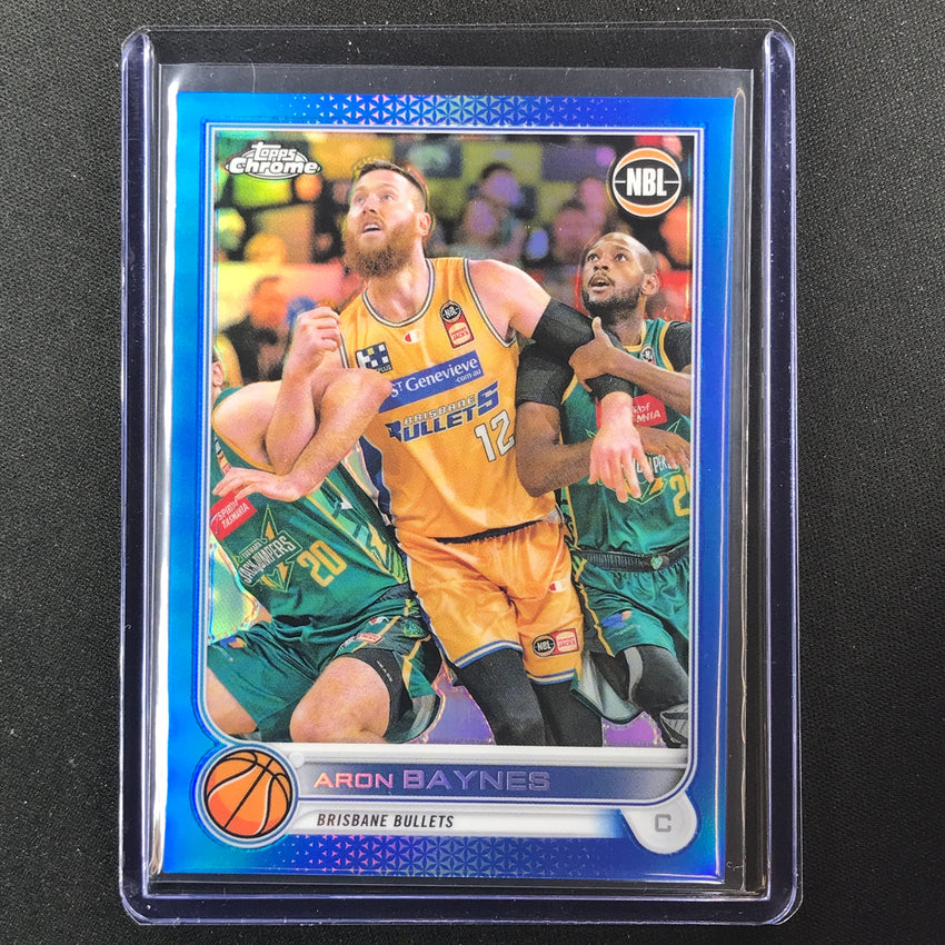 2022-23 Topps Chrome Nbl Aron Baynes Blue /75 No 11