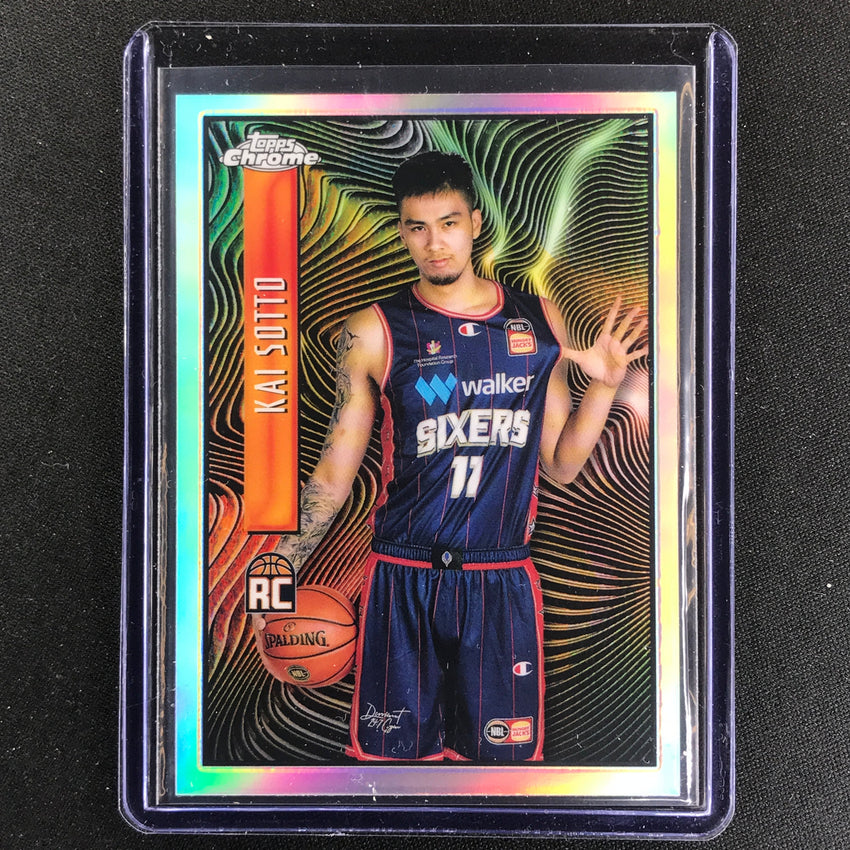 2022-23 Topps Chrome NBL KAI SOTTO Topps Chrome Expose Rookie Refractor #1