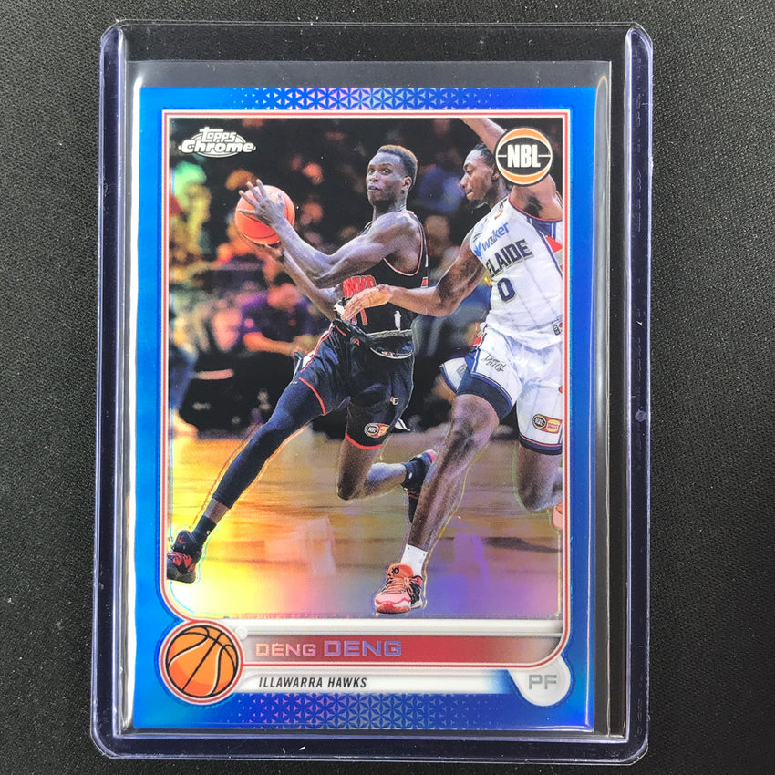 2022-23 Topps Chrome Nbl Deng Deng Blue /75 No 31