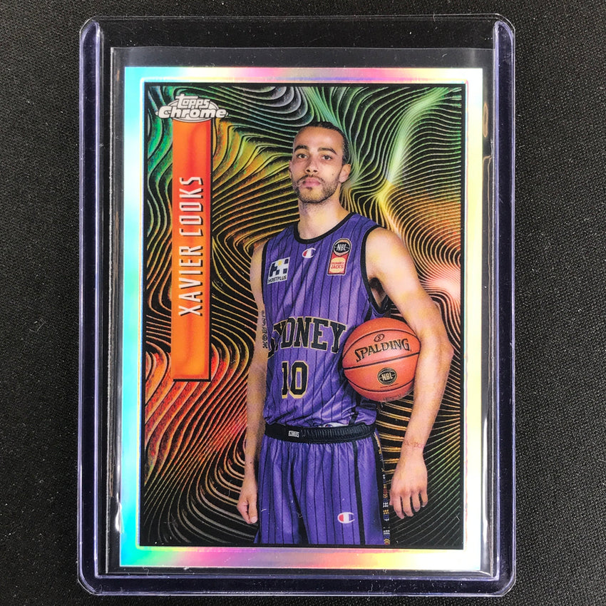 2022-23 Topps Chrome NBL XAVIER COOKS Topps Chrome Expose Refractor #8