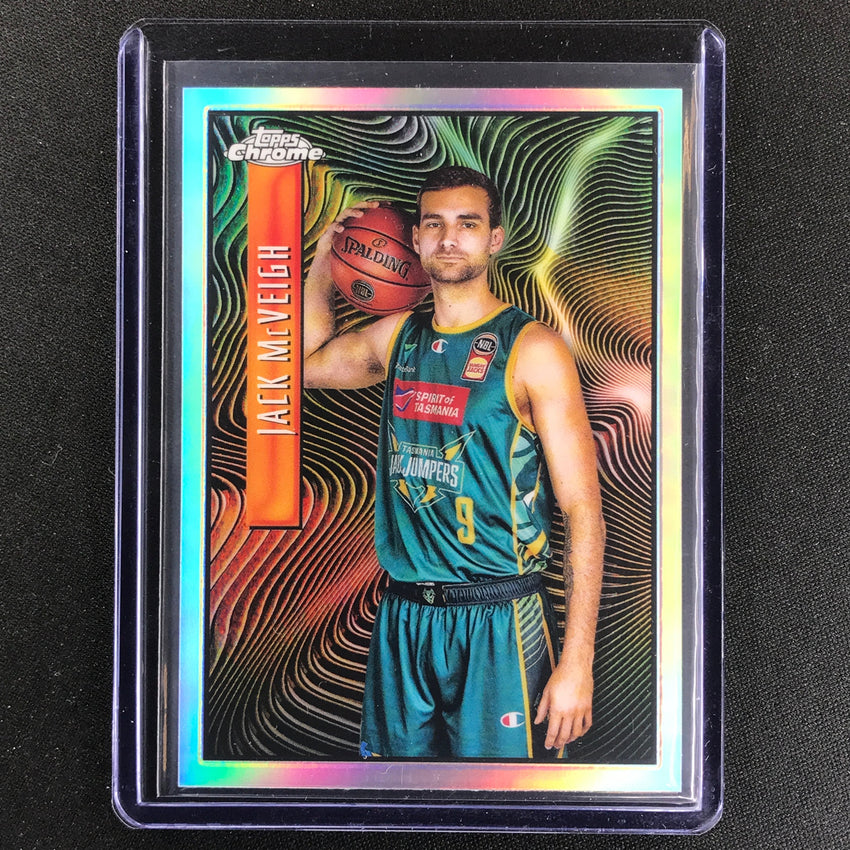 2022-23 Topps Chrome NBL JACK MCVEIGH Topps Chrome Expose Refractor #9