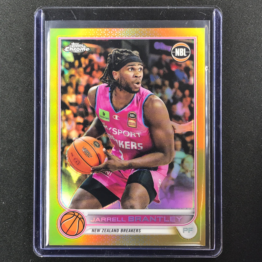2022-23 Topps Chrome Nbl Jarrell Brantley Gold 27/50 No 100