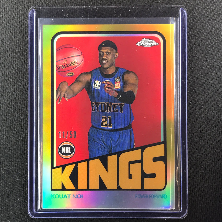 2022-23 Topps Chrome Nbl Kouat Noi 1972 Topps Retro Gold 11/50