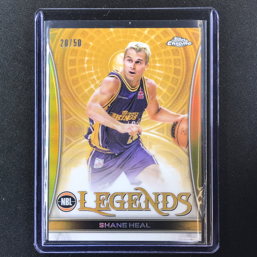 2022-23 Topps Chrome Nbl Shane Heal Nbl Legends Gold 20/50