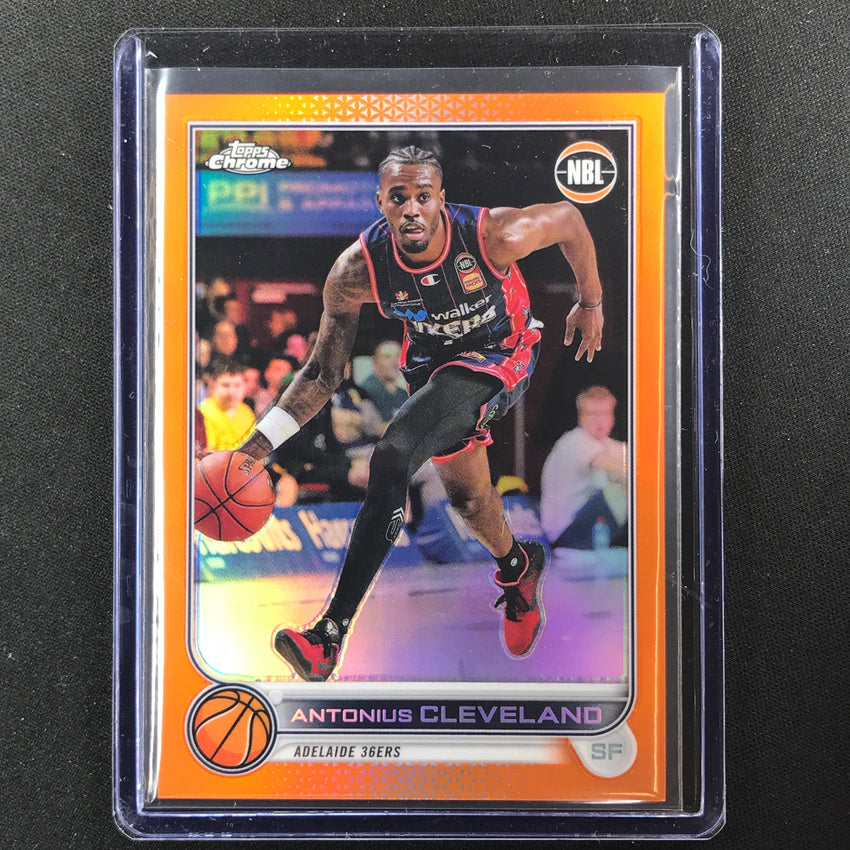 2022-23 Topps Chrome Nbl Antonius Cleveland Orange 16/25 No 1