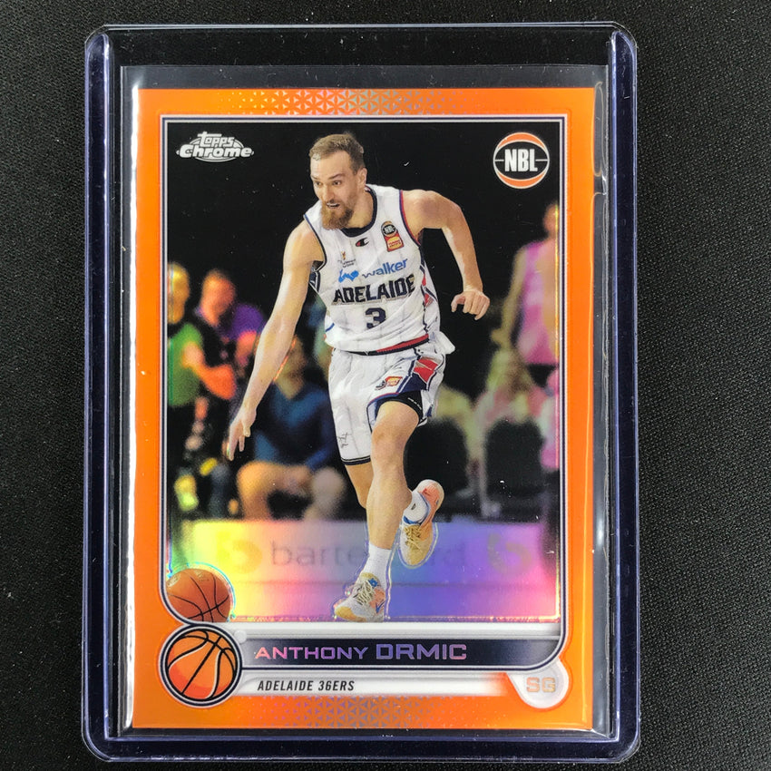2022-23 Topps Chrome Nbl Anthony Drmic Orange 23/25 No 3