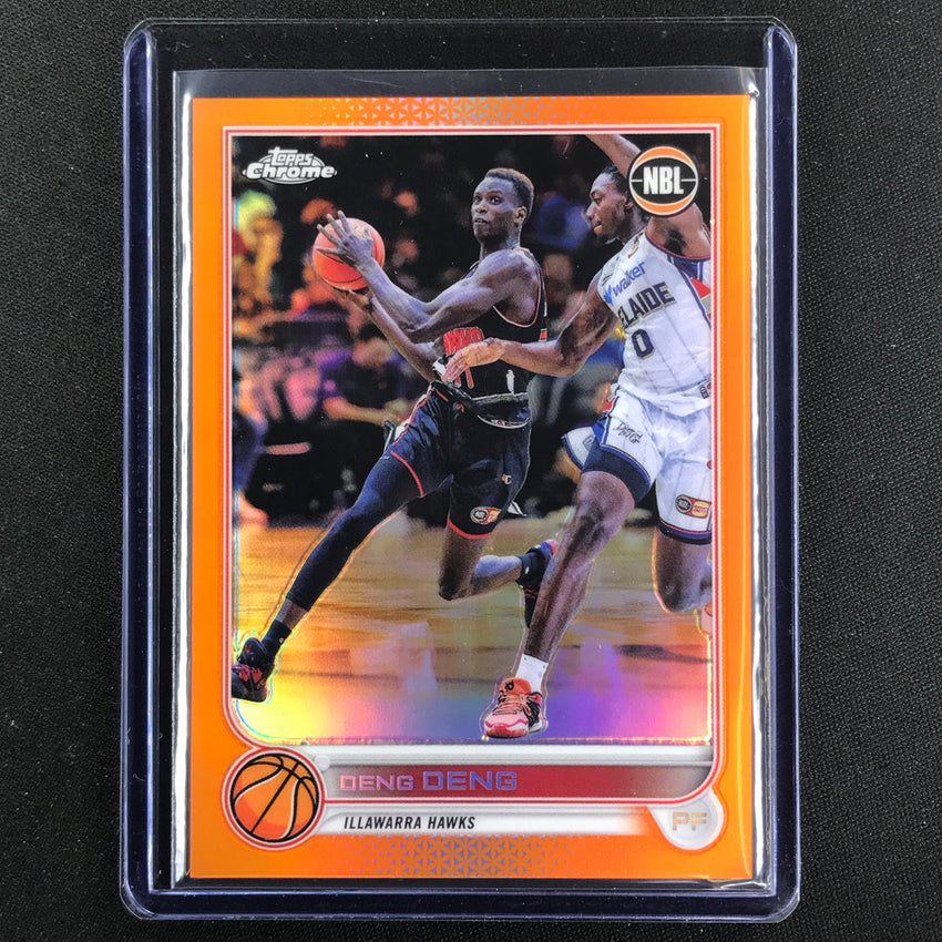 2022-23 Topps Chrome Nbl Deng Deng Orange 17/25 No 31