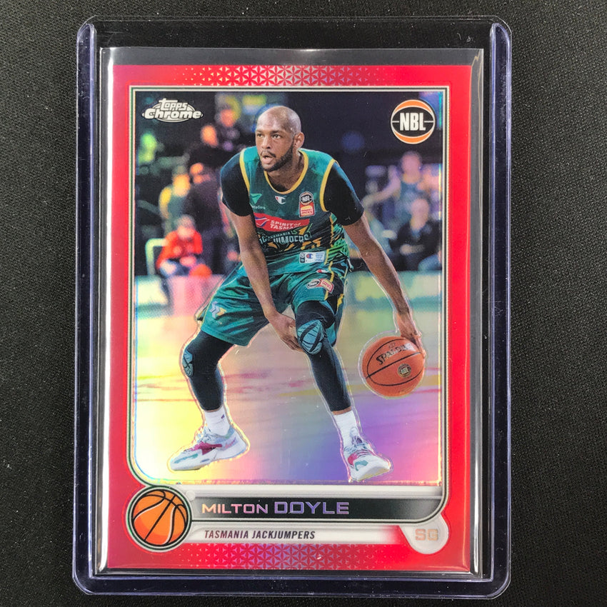 2022-23 Topps Chrome Nbl Milton Doyle Red 2/5