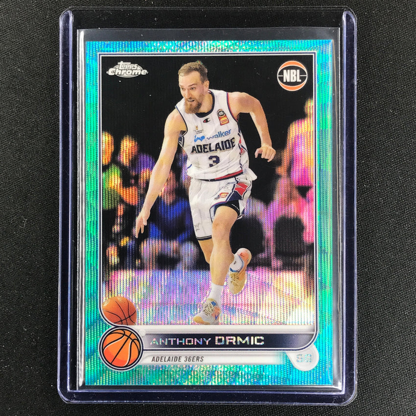 2022-23 Topps Chrome NBL ANTHONY DRMIC Aqua Wave /199 #3