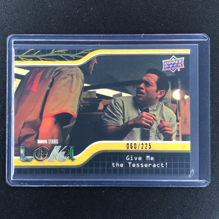 2023 Loki Season 1 Give Me The Tesseract Base Yellow /225 No 10