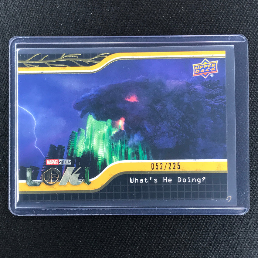 2023 Loki Season 1 Whats He Doing Base Yellow /225 No 73