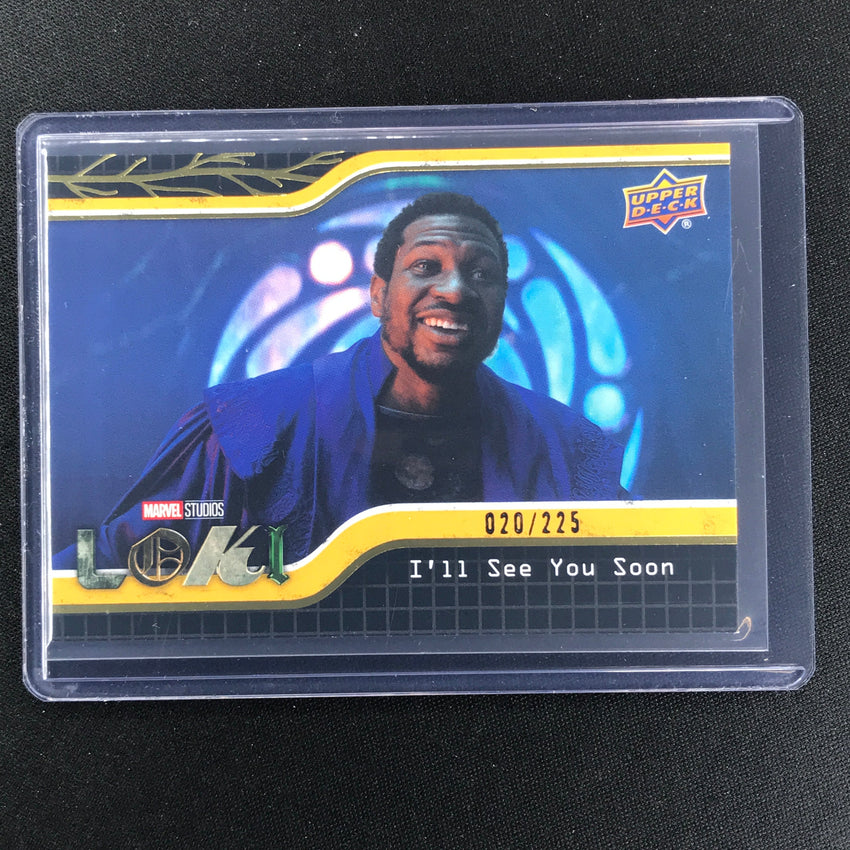 2023 Loki Season 1 Ill See You Soon Base Yellow /225 No 85