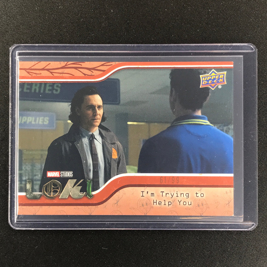 2023 Loki Season 1 Im Trying To Help You Base Miss Minutes 61/99