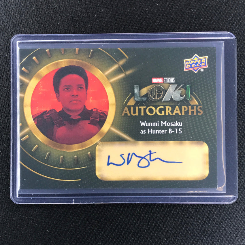 2023 Loki Season 1 Wunmi Mosaku As Hinter B-15 Horizontal Variant Auto Ssp No Wm