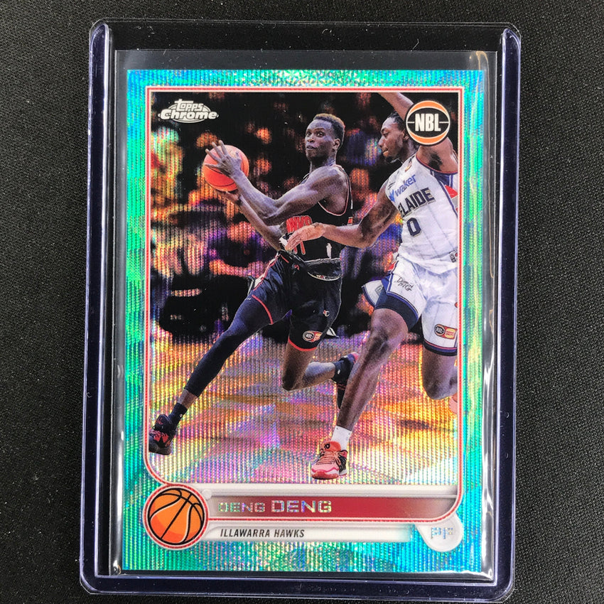 2022-23 Topps Chrome NBL DENG DENG Aqua Wave /199 #31
