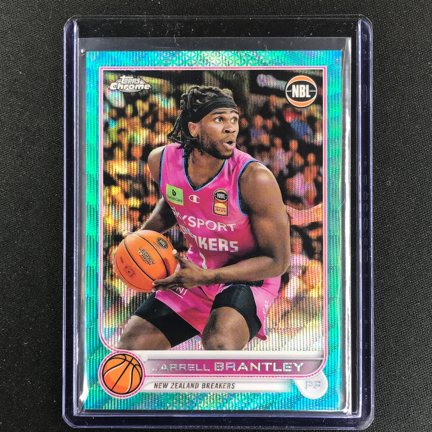 2022-23 Topps Chrome NBL JARRELL BRANTLEY Aqua Wave /199 #100