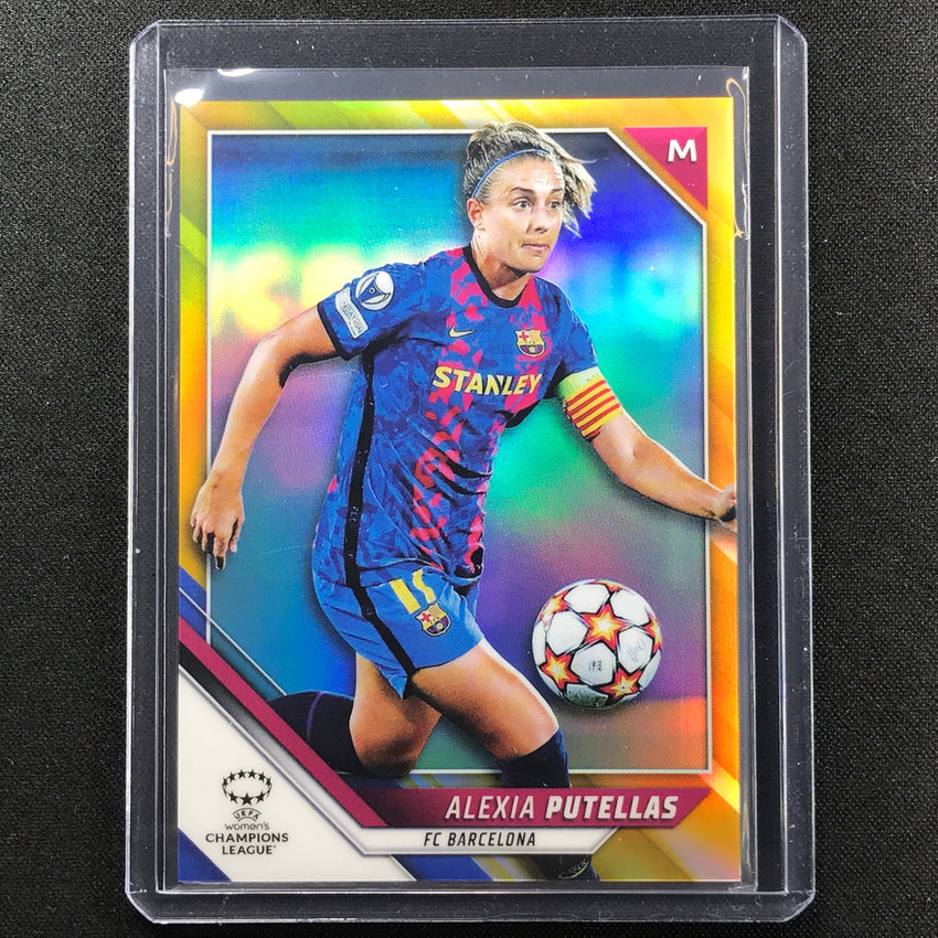2021-22 Topps Chrome Uefa Ucl Womens Alexia Putellas Gold 42/50