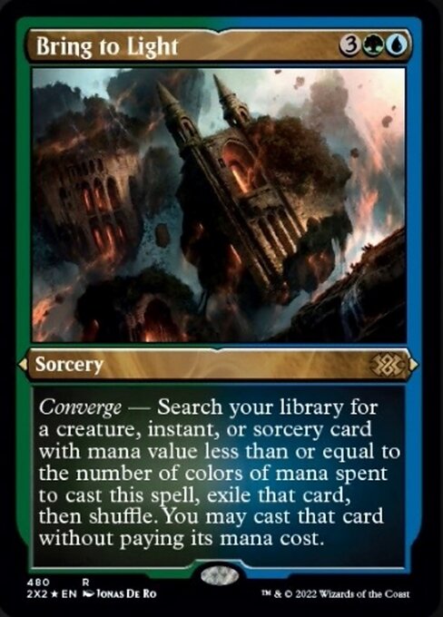 ETCHED FOIL Bring to Light 480# - Rare Double Masters 2022