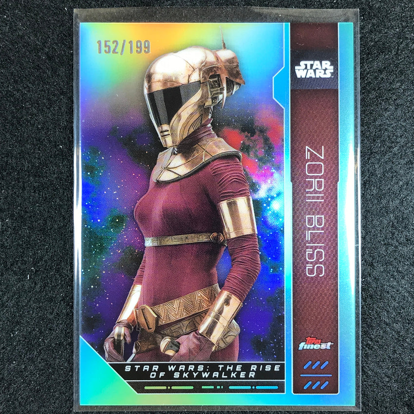 2023 Topps Finest Star Wars ZORII BLISS Base Aqua 152/199 #65