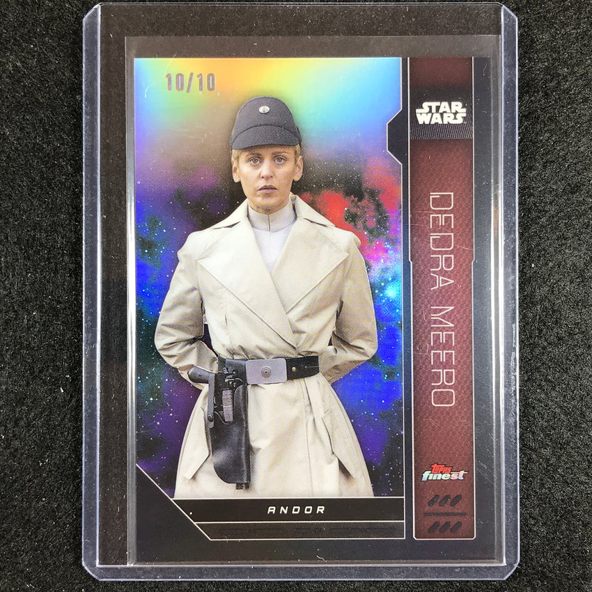 2023 Topps Finest Star Wars Dedra Meero Base Black 10/10