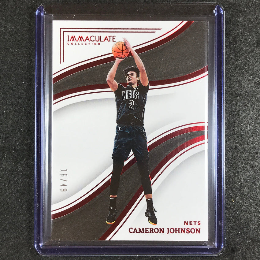 2022-23 Immaculate Cameron Johnson Base Red 16/49