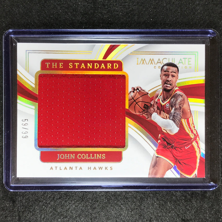 2022-23 Immaculate John Collins The Standard Jersey Relic 59/99