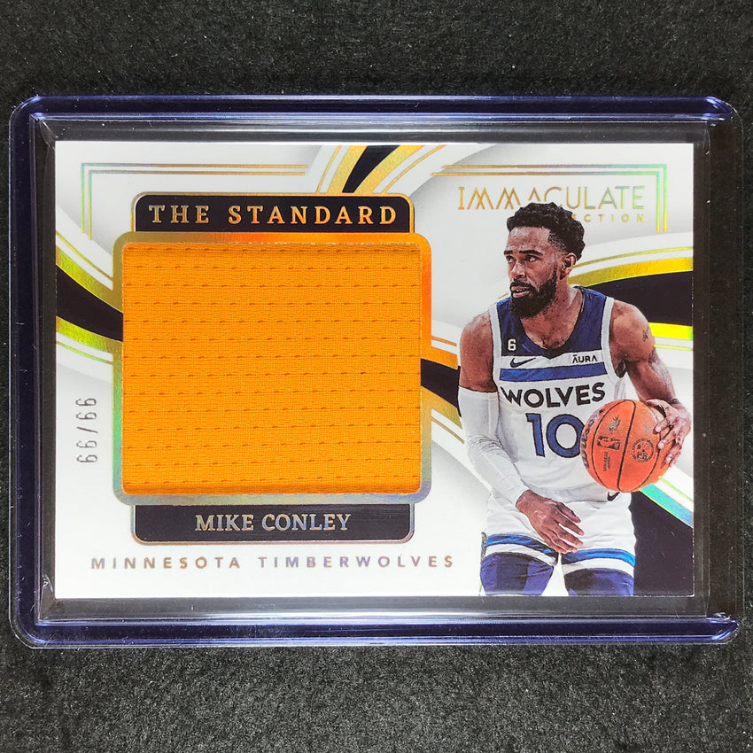 2022-23 Immaculate Mike Conley The Standard Jersey Relic 99/99