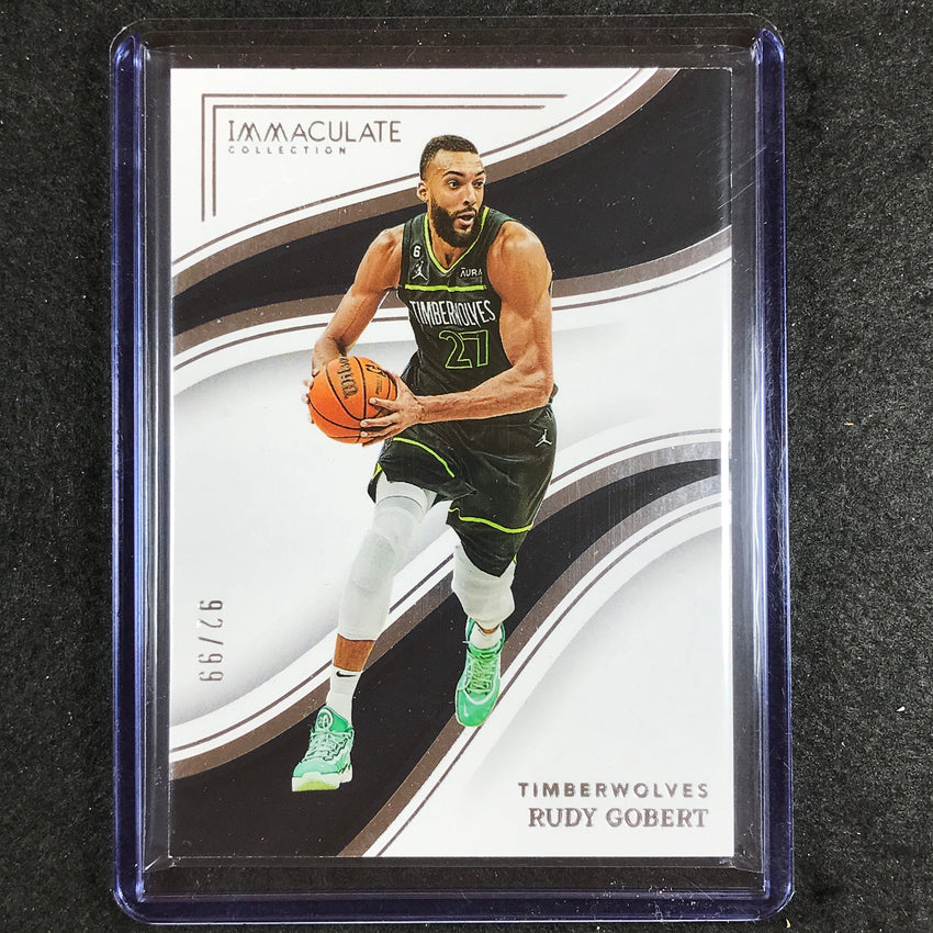 2022-23 Immaculate Rudy Gobert Base 92/99