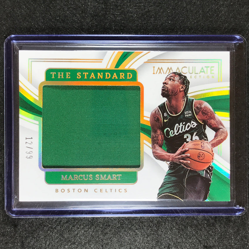 2022-23 Immaculate Marcus Smart The Standard Jersey Relic 12/99