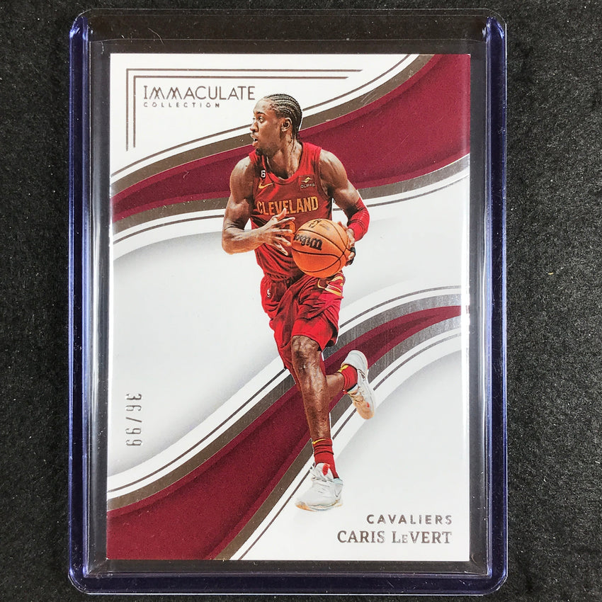 2022-23 Immaculate Caris Levert Base 36/99