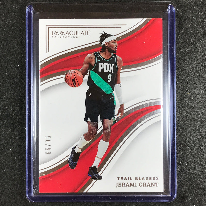 2022-23 Immaculate Jerami Grant Base 50/99