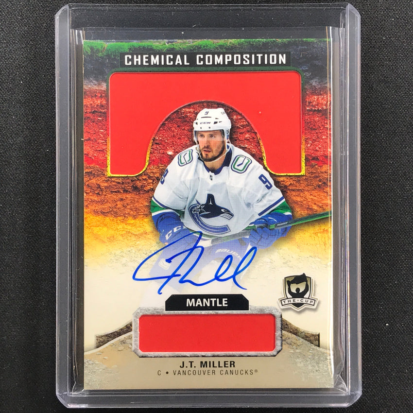 2020-21 The Cup J.t. Miller Chemical Composition Relic Auto Mantle Ssp No Jm