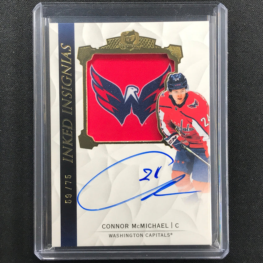 2020-21 The Cup Connor Mcmichael Inked Insignias Manufactured Relic Auto 31/75